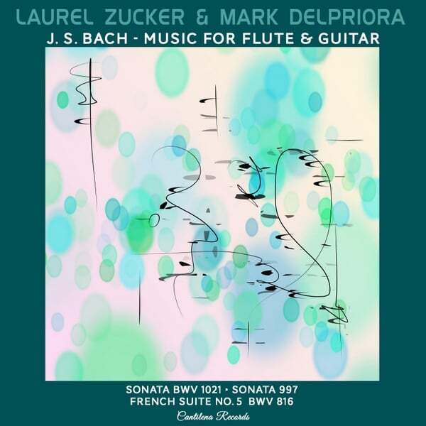 Cover art for J S Bach- Music for Flute and Guitar